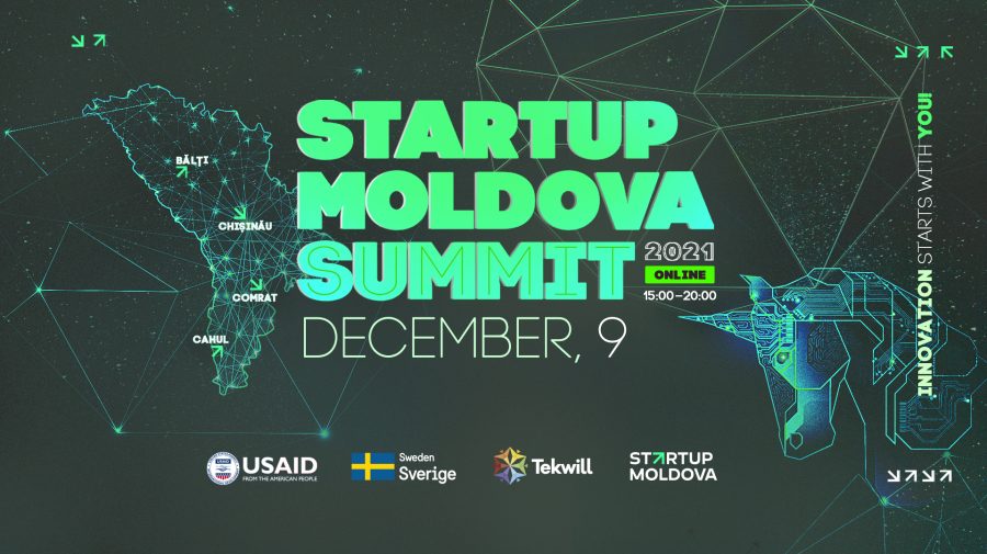 Startup Moldova Summit 2021: Cel mai important eveniment dedicat startupurilor și inovațiilor într-un nou format