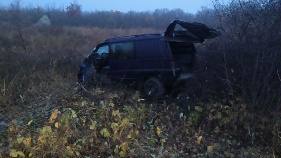 Impact matinal pe traseul Chișinău-Hîncești. Un șofer a derapat de pe carosabil
