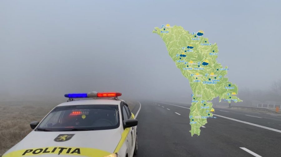 Ceață în toată Moldova! Cum va fi vremea în ultima săptămână plină din această toamnă