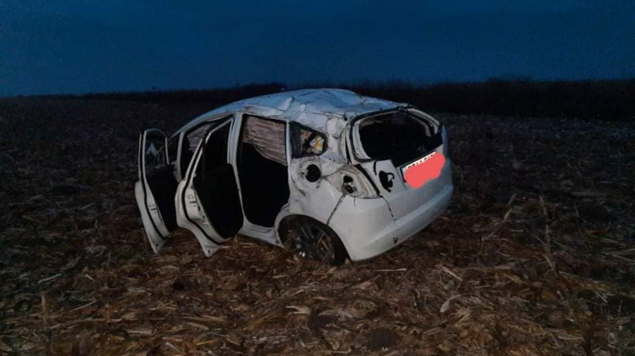Au văzut moarte cu ochii. Două persoane, implicate într-un impact violent la Hîncești. Cum a avut loc