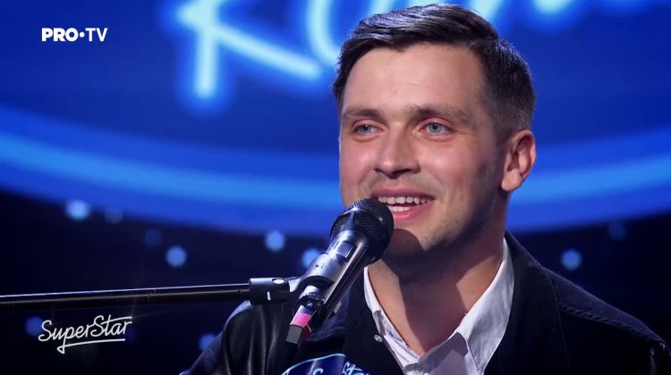 VIDEO Prestația excepțională a moldoveanului Artiom Topal la SuperStar România. Acesta trece în semifinala concursului