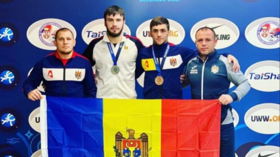 O medalie de argint și una de bronz, cucerite de doi moldoveni la Campionatul Mondial de Lupte Under-23 Seniori