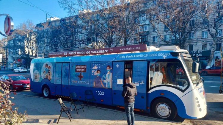 Vaccinează-te împotriva COVID-19! Vezi unde vor fi amplasate vineri punctele mobile