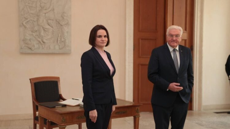 VIDEO Svetlana Tihanovskaia aplaudată în picioare de deputații germani la o reuniune a Bundestagului