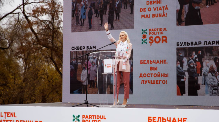 VIDEO Marina Tauber, la Bălți: Vom construi împreună cel mai dezvoltat oraș pentru familiile voastre, copii și nepoți