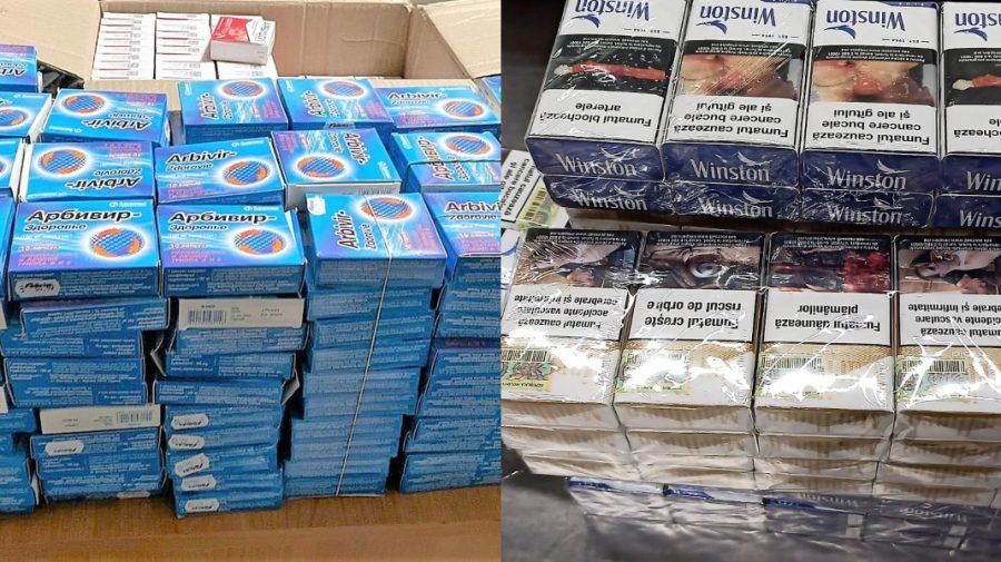 Haine, țigări și medicamente introduse ILEGAL în țară. Ce altceva au mai depistat angajații Serviciului Vamal