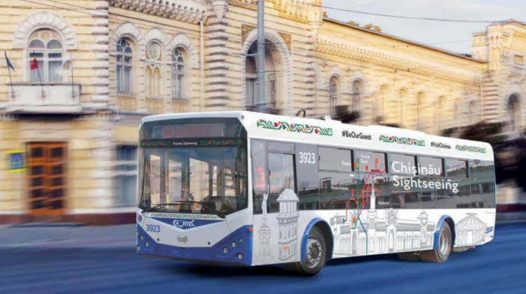Troleibuzul turistic din Capitală își modifică orarul de circulație. Află când și de ce