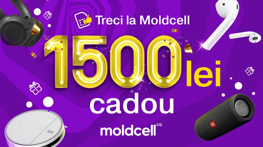 De sărbători, ofertele generoase sunt la Moldcell