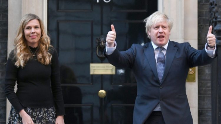 Soția premierului britanic Boris Johnson a născut al doilea copil