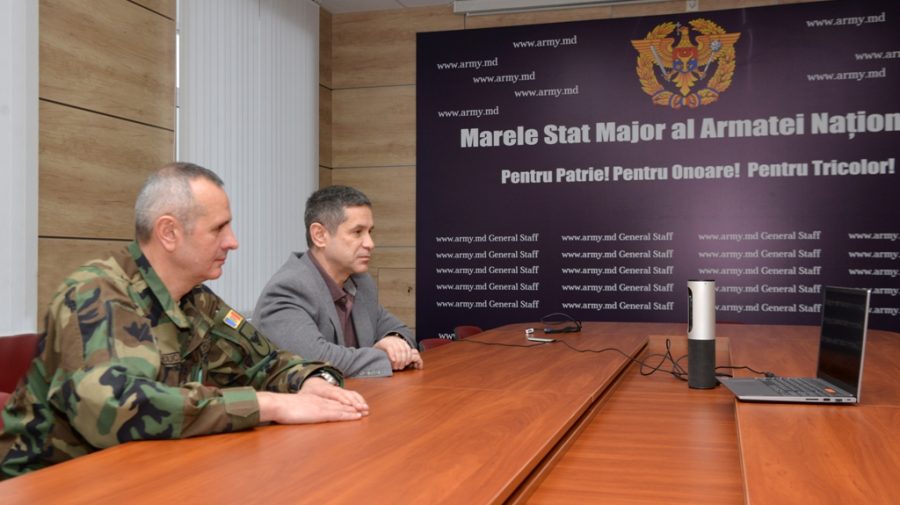 FOTO Conducerea Ministerului Apărării, la dialog cu militarii Armatei Naționale aflați în Kosovo