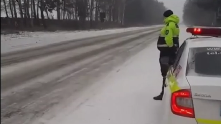 VIDEO ATENȚIE! Ninge în mai multe localități din țară! INSP atenționează șoferii