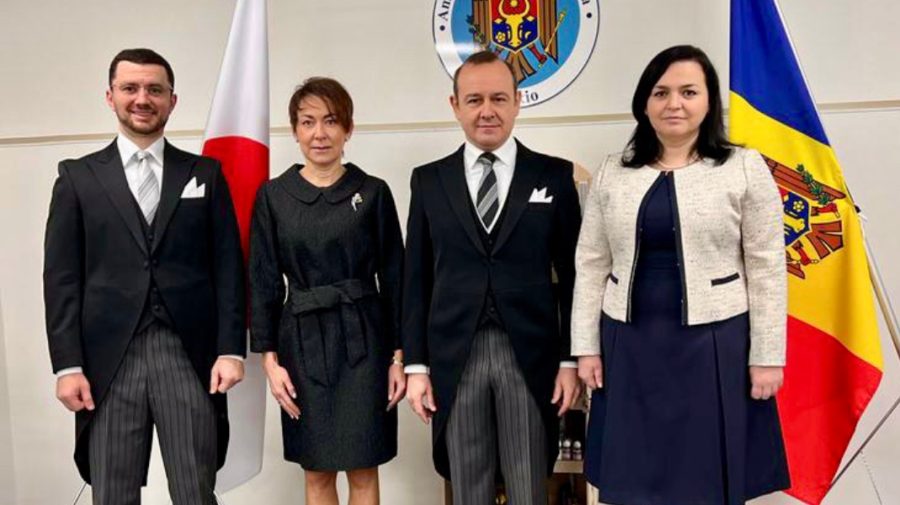 Noul ambasador al Moldovei în Japonia a prezentat scrisorile de acreditare împăratului Naruhito