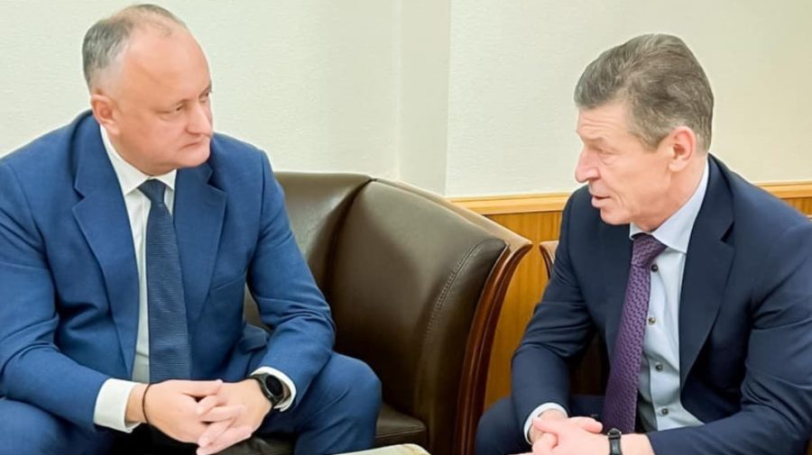 Dodon a mers la Moscova și a primit „binecuvântarea” lui Kozak privind lansarea Uniunii de Afaceri Moldo-Ruse