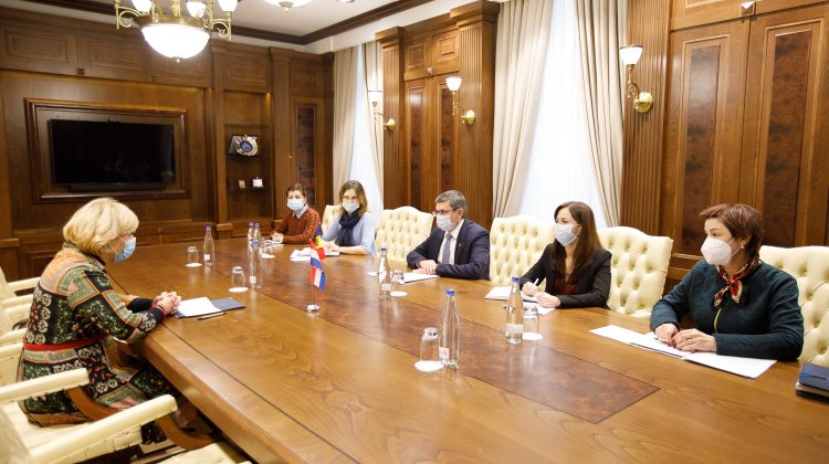 Ambasadoarea Croației în Republica Moldova a pășit pragul Parlamentului. A purtat discuții cu Igor Grosu