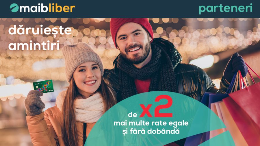 Liber de sărbători cu partenerii LiberCard