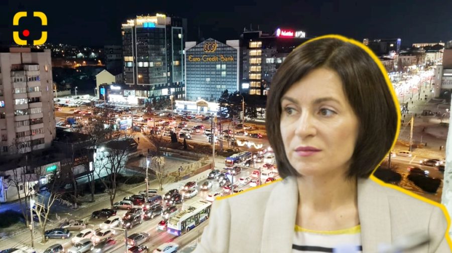 Maia Sandu îl contrazice pe Ion Ceban: Stau în ambuteiaje și nu am folosit niciodată girofarul