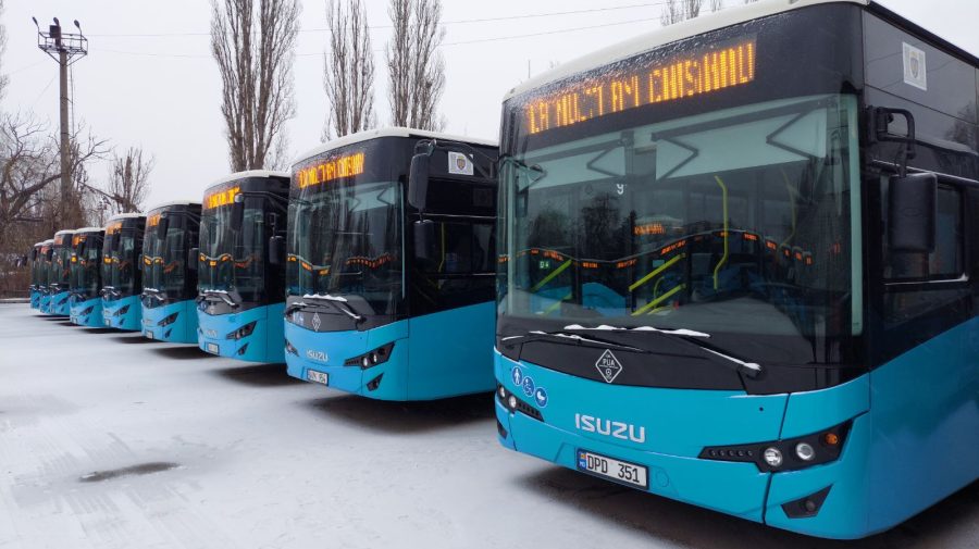 VIDEO Chișinăul, mai bogat. Câte autobuze au fost achiziționate în anul 2021