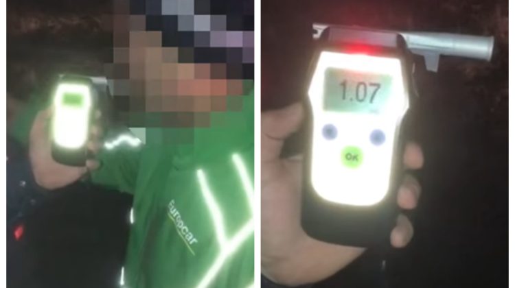 VIDEO Șofer din Capitală, depistat „frumușel” la volanul unui automobil: „De ce te-ai urcat beat?”