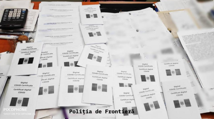 ULTIMA ORĂ! Rețea specializată în falsificarea certificatelor COVID-19, destructurată