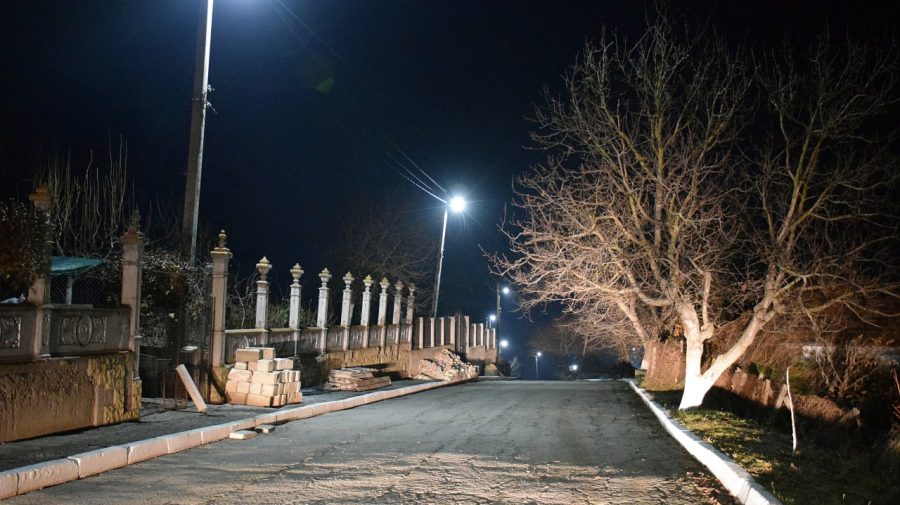 Comuna Donici din raionul Orhei a fost complet iluminată de echipa Partidului „ȘOR”