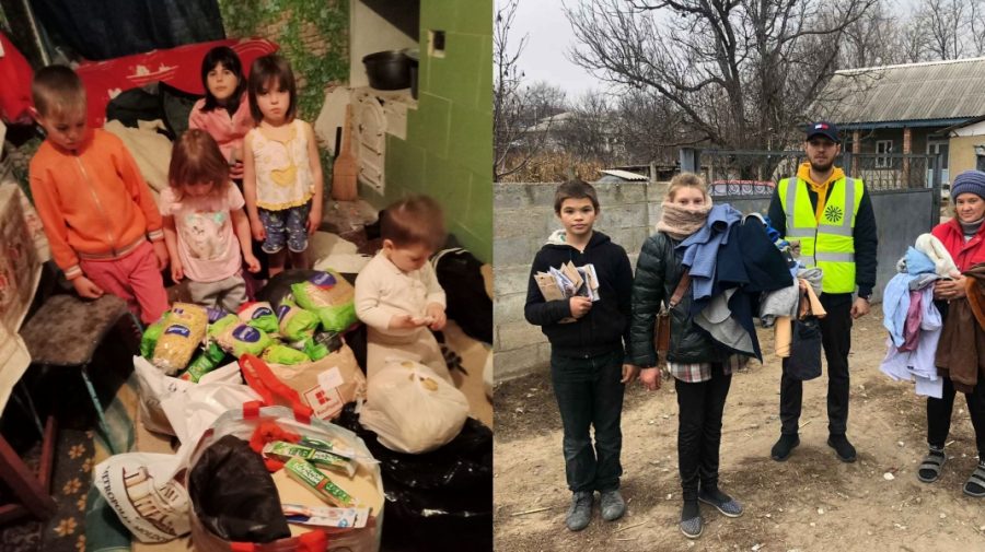 FOTO Daruri de Crăciun pentru familiile defavorizate din țară. Campania, lansată de Mitropolia Moldovei