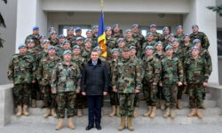 VIDEO Cel de-al 15-lea contingent al Armatei Naţionale şi-a încheiat misiunea în Kosovo. Pacificatorii au revenit acasă