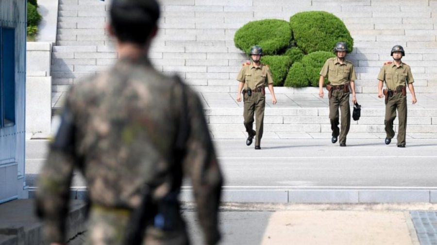 Situaţie rară şi ciudată la graniţa dintre cele două Corei. O persoană a intrat clandestin în Nord, venind din Sud