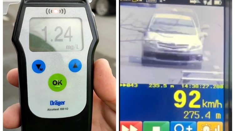 FOTO Și-a creat probleme! Individ din Ștefan Vodă, beat criță la volanul unui automobil străin. Cu ce viteză se deplasa