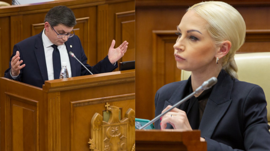 VIDEO Normative la Parlament! Marina Tauber a avut la dispoziție un minut pentru a-l convinge pe Igor Grosu! Pentru ce?
