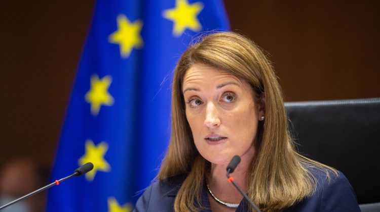 Metsola speră că UE va deschide negocierile de aderare cu Ucraina şi Republica Moldova până la sfârşitul anului