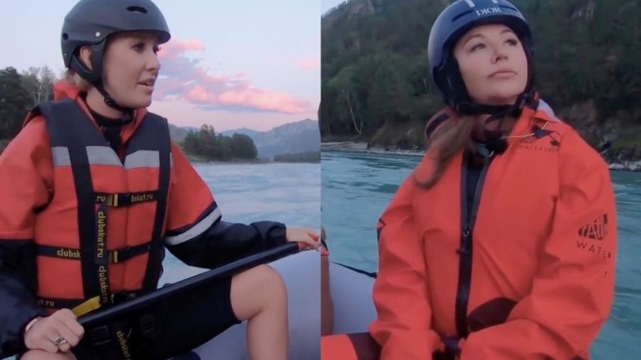 VIDEO „Îți scuip mutra!” Sobchak a riscat cu viața la un interviu. A fost amenințată că va fi aruncată din barcă