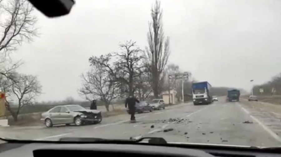 VIDEO | Accident violent în raionul Rîșcani. Ce spune poliția despre cele întâmplate