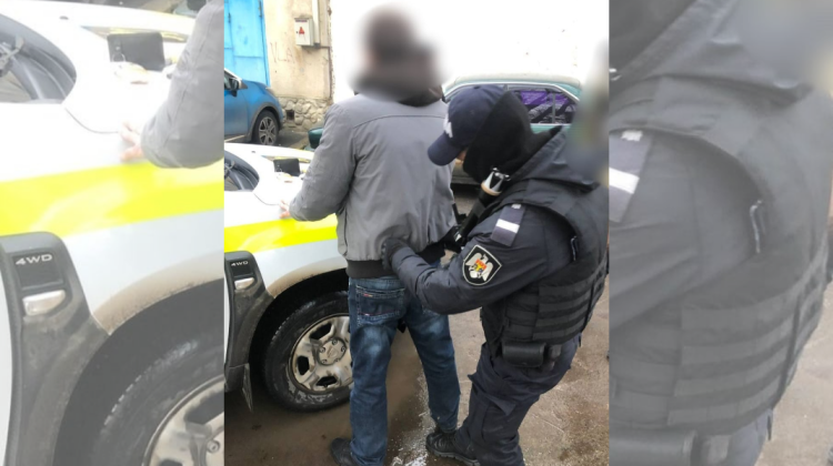 Poliția a reținut un bărbat suspect de comiterea unei infracțiuni în orașul Ocnița. Ce riscă acum făptașul