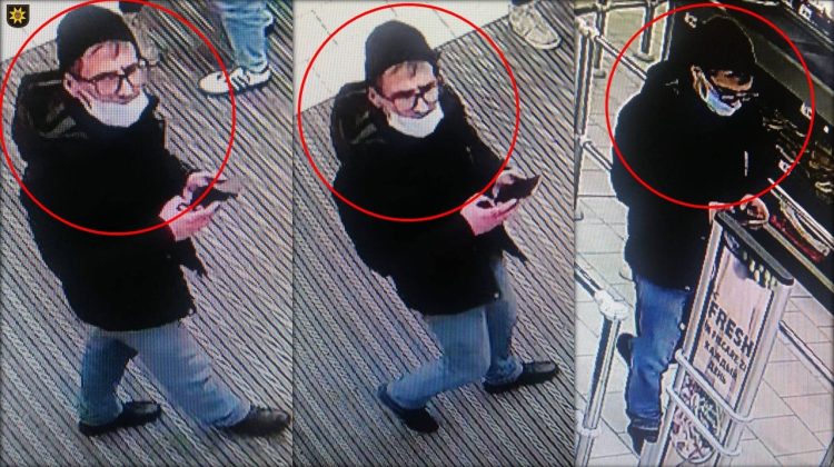 ATENȚIE la acest individ! Este căutat de polițiști pentru comiterea unui furt