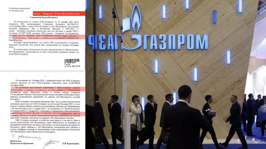 DOC Scrisoarea prin care Gazprom ne șantajează că ne lasă fără gaz începând cu ziua de mâine