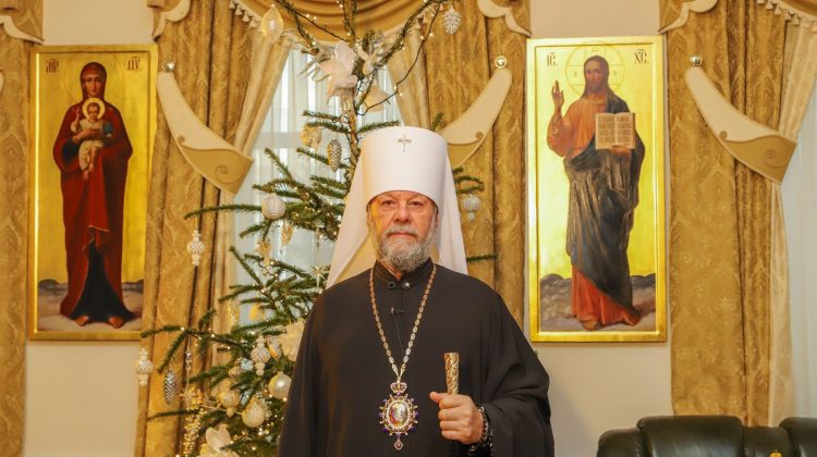 Pastorala Mitropolitului Vladimir la Nașterea lui Iisus Hristos: A pomenit și despre refugiații din Ucraina