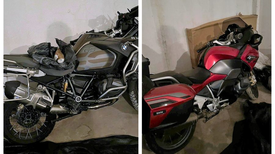 FOTO Mai multe adrese din Capitală, „scuturate” de polițiști! Au fost găsite motociclete furate din UE