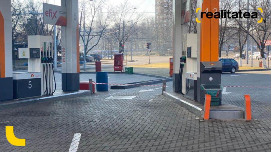 FOTO O stație de alimentare din Chișinău a rămas fără carburanți. Ce are de spus ANRE