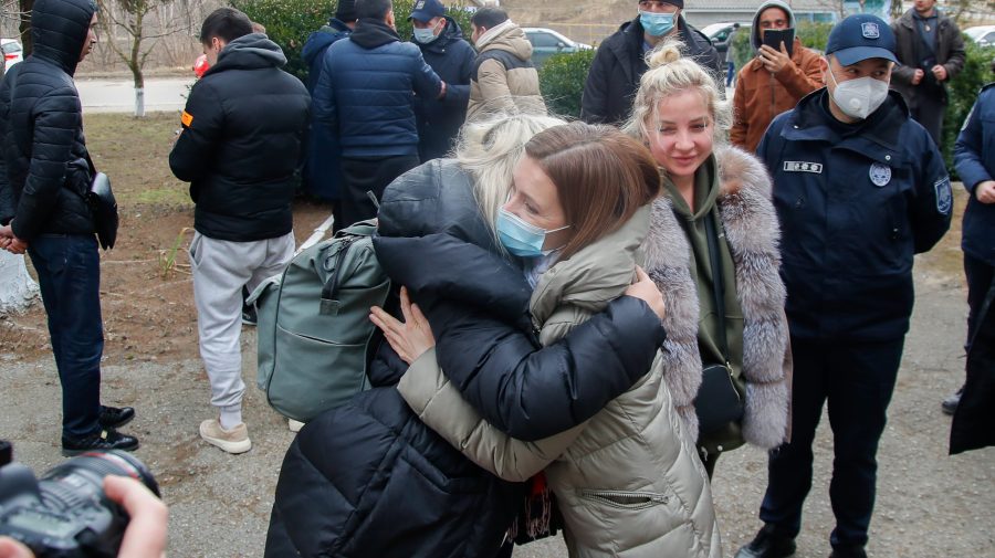 FOTO Maia Sandu, în vizită la frontiera moldo-ucraineană: Să rămânem în continuare uniți, calmi și vigilenți