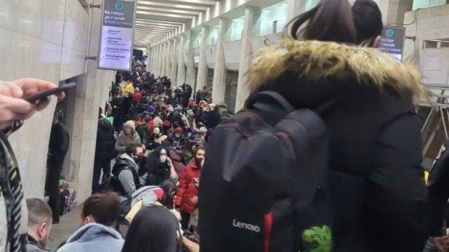 VIDEO Orașele Harkov și Kiev – ținta unor noi bombardamente! Oamenii se ascund în metrouri pentru a supraviețui