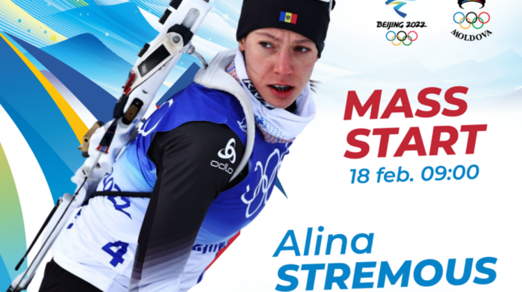Biatlonista Alina Stremous va evolua în cursa de mass start la Jocurile Olimpice
