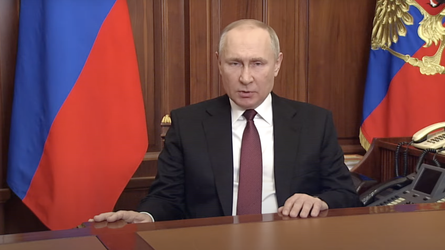 VIDEO DISCURSUL lui Putin prin care a anunțat intervenția militară în Ucraina