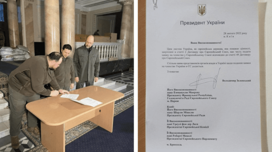 OFICIAL, Zelenski a semnat cererea de aderare la UE, chiar în timpul negocierilor de pace cu Rusia
