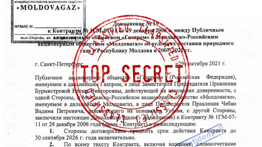 BANI.MD | Turnători la ANRE?! Cine ar fi scurs în presă contractul dintre Gazprom și Moldovagaz