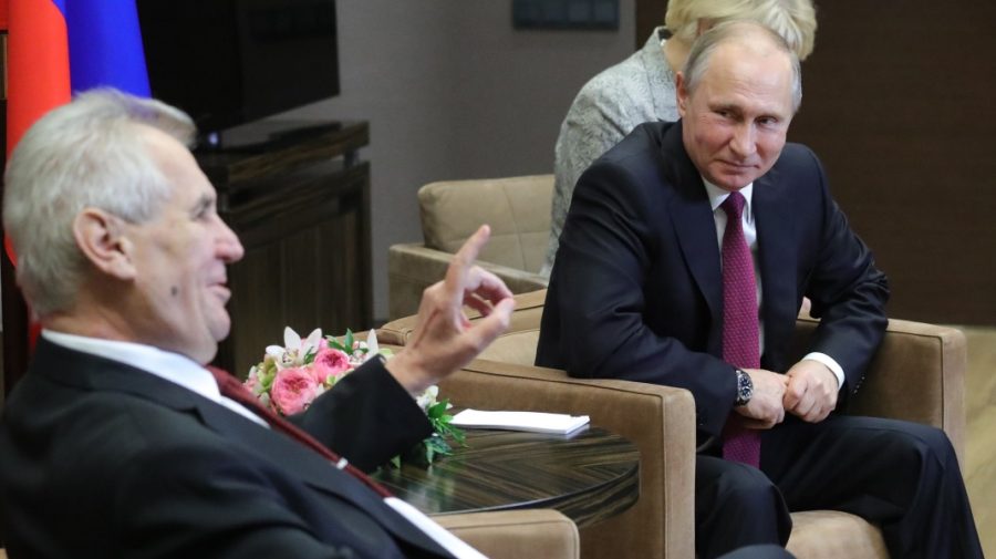 VIDEO „Om nebun”! Președintele Cehiei, un admirator al lui Putin, vede necesară izolarea acestuia