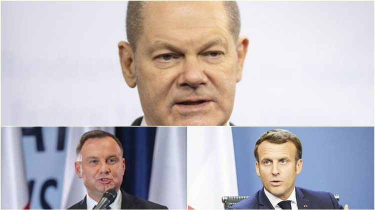 Criza din Ucraina: Cancelarul german Scholz i-a invitat, la Berlin, pe Macron și Duda
