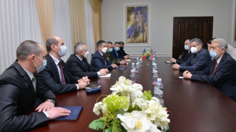 Situația actuală de securitate regională, discutată la o ședință de lucru între Oleg Serebrian și Anatolie Usatîi