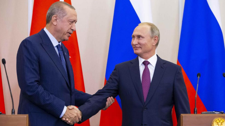 Putin a vorbit la telefon cu Erdogan! Președintele Turciei ar dori să medieze conflictul dintre cele două state!