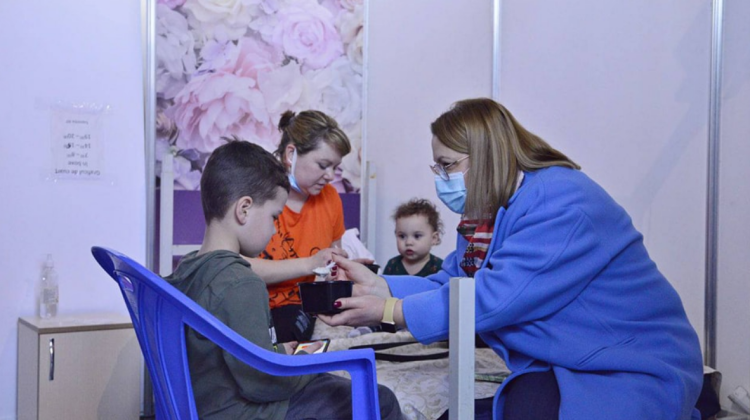 În centrele de plasament din Capitală, refugiații ucraineni primesc asistență psihologică