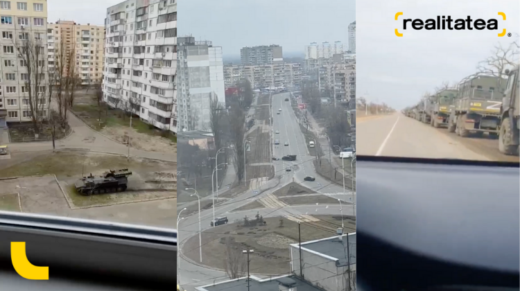 VIDEO Armata lui Putin vrea să pună azi mâna pe KIEV! Confruntări dure au loc la periferii